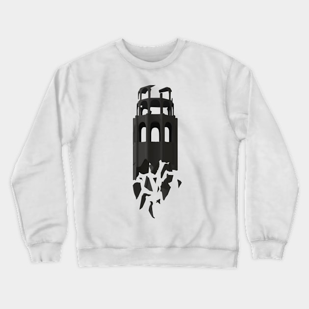 Tower in the sky Crewneck Sweatshirt by TowerOfCreation